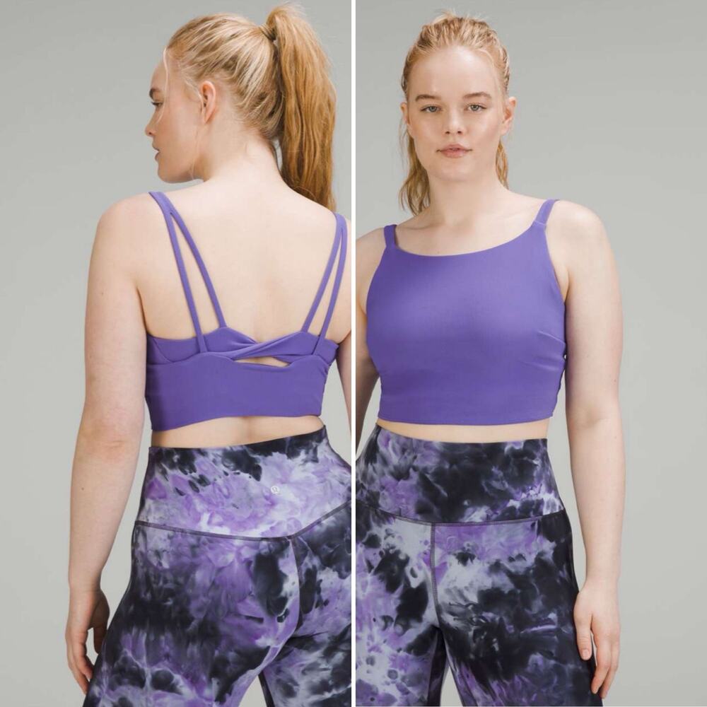 Lululemon Ribbed Back-Twist Yoga Bra Light Support, C/D Cup